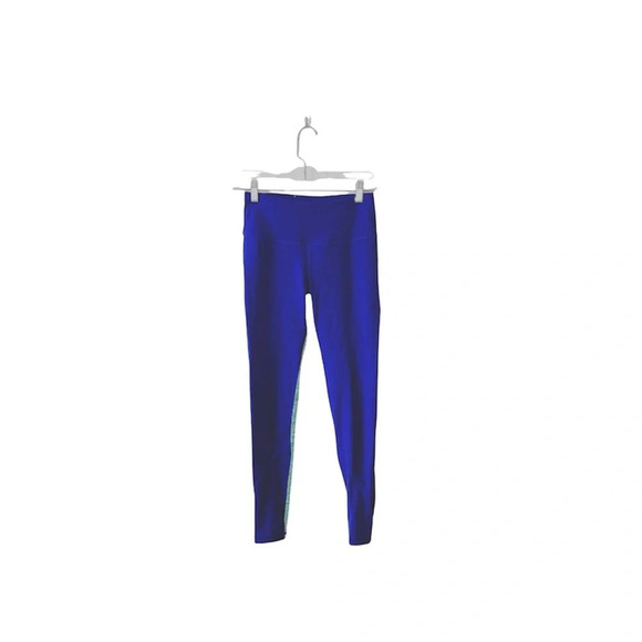 Victoria’s Secret VSX Blue Space-dye Mid-rise Knockout Leggings Xsmall Women’s - Picture 1 of 11